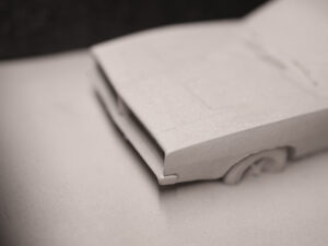 1969 Charger R/T Concrete Sculpture