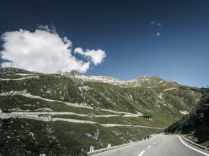 Pass Road Swiss Alps 3