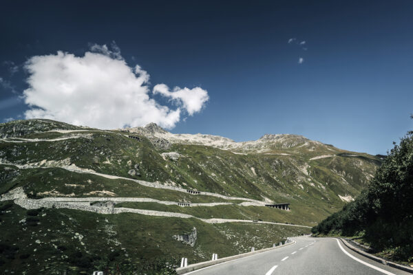 Pass Road Swiss Alps 3